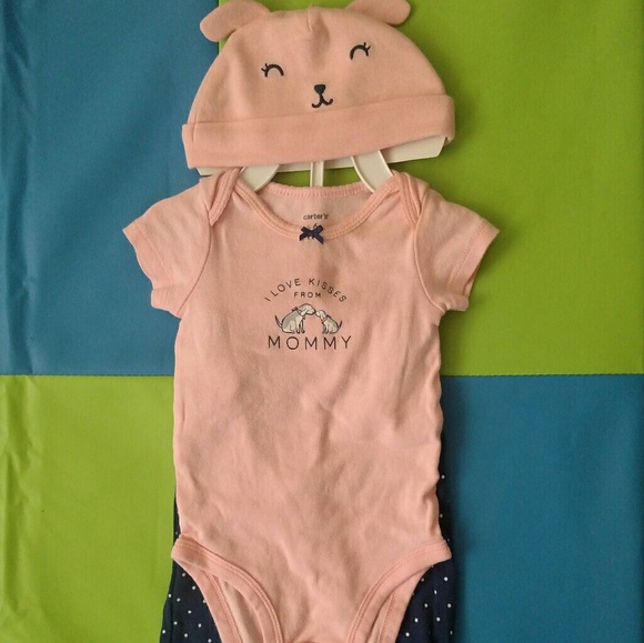 Carter's 3 piece set for 6 month baby girl - Picture 3 of 4